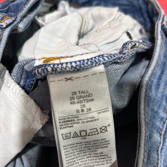 Gap	Curvy True Skinny Women's Jeans size 28 - Picture 2 of 5